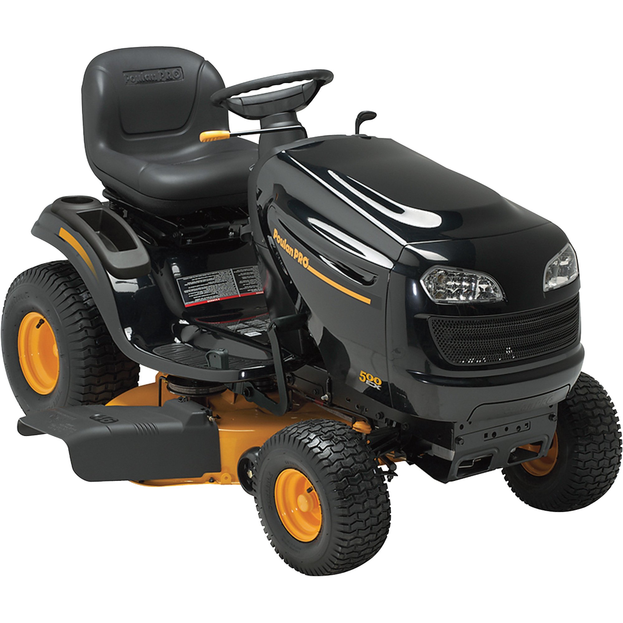 Poulan Pro Yard Tractor — 22 HP, 46in. Deck, Model# PB22H46YT